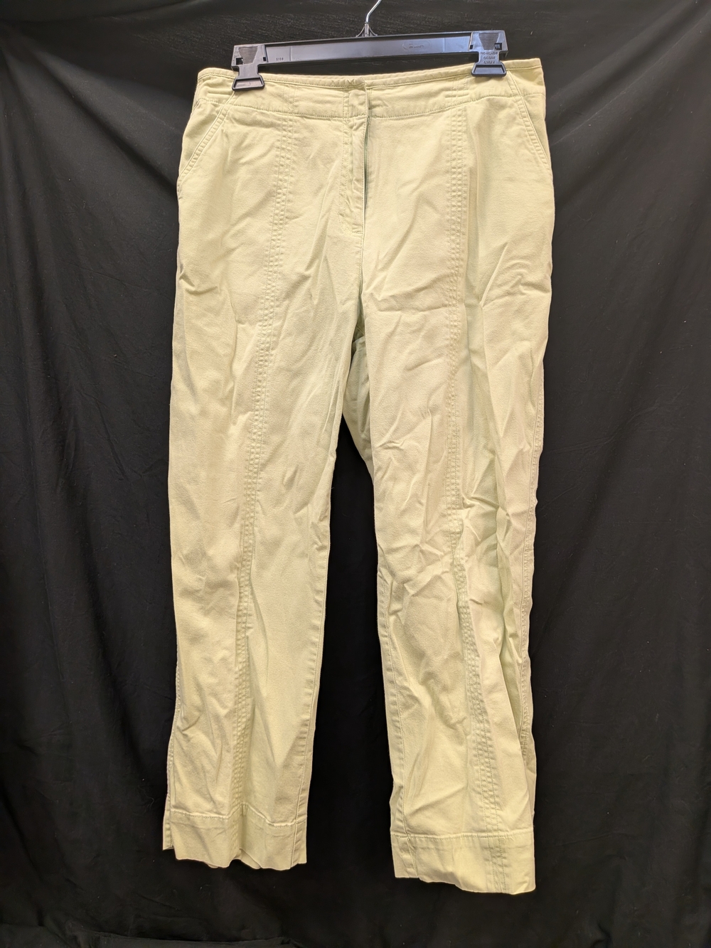 Men's Light Beige Casual Pants - Classic Straight Fit